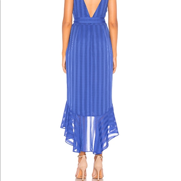 Lovers + Friends Bridget Midi Dress in Cobalt - Picture 3 of 3